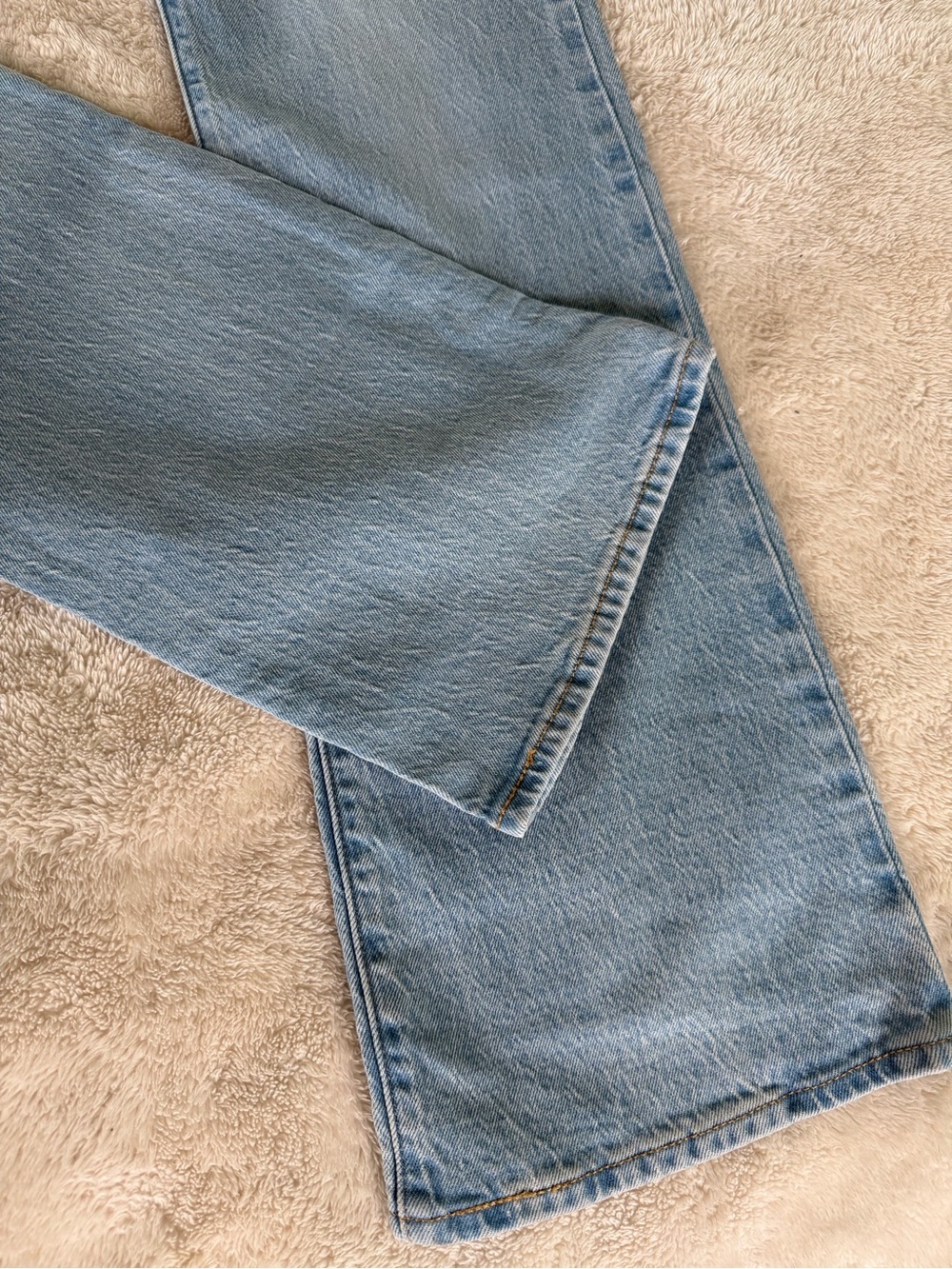 NWT Levi's Wedgie Bootcut Jeans in Blasted Stone Wash sz 27 x 32 - Picture 7 of 12
